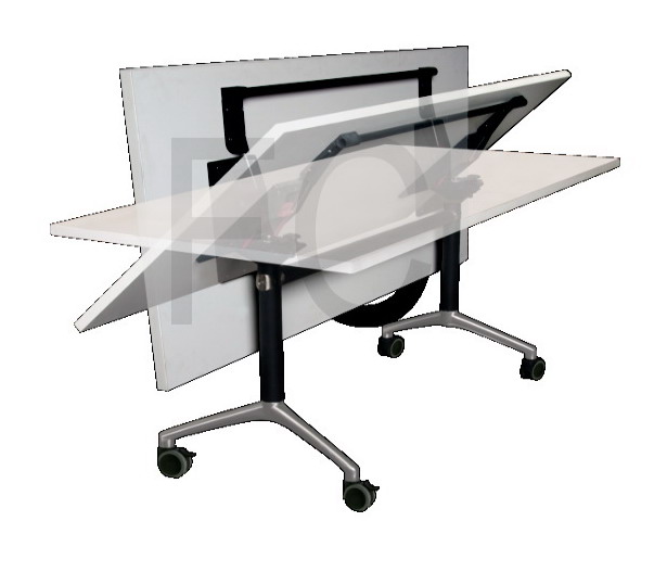Rectangle Flip top/Mobile Table